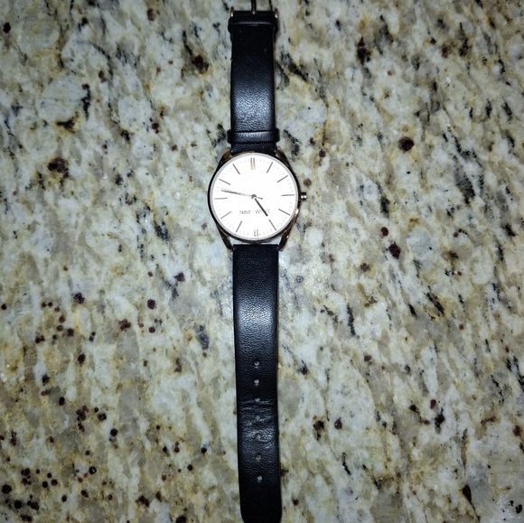 Nine West Leather Wristwatch - Picture 3 of 4